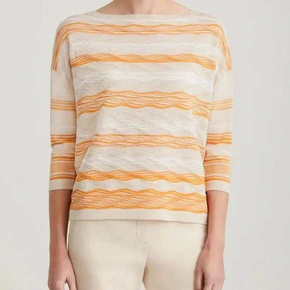 Per Se Creamsicle Sweater - Picture 1 of 8
